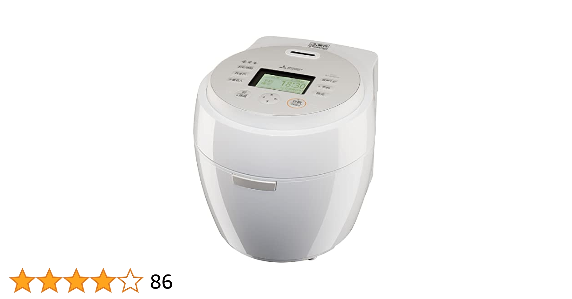 【美品・2023年購入】三菱炊飯器　 5.5号炊き　本炭釜　紬　NJ-BWD10 楽天市場】三菱電機 炊飯器 5.5合炊き IH炊飯器 本炭釜 紬 IH