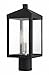 Livex Lighting Light Black Outdoor Post Top Lantern Nickel