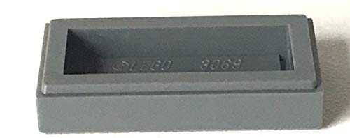 LEGO ® 100 tiles 1x2 in dark grey / dark bluish grey, Ekstra küçük - Image 2