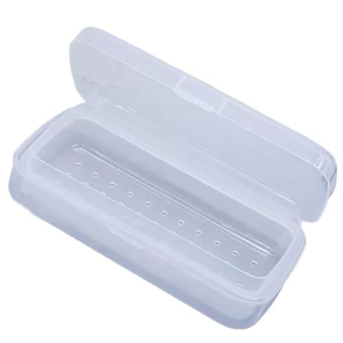 Bandeja esterilizadora para uñas, caja desinfectada para herramientas de manicura y equipo de salón con caja de almacenamiento de alta capacidad para salón