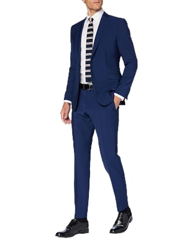 Strellson Premium Herren Allen-Mercer Kostüm-Set, Bright Blue 430, 90