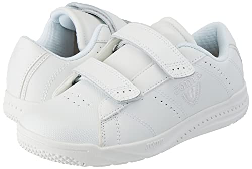Joma Serie Play Jr, Running Shoe Donna, Bianco, 32...