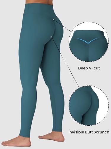 Image of Sunzel Sunzfly Invisible Butt Scrunch Workout Leggings for Women, Butt Lifting High Waisted Gym Yoga Pants with Tummy Control