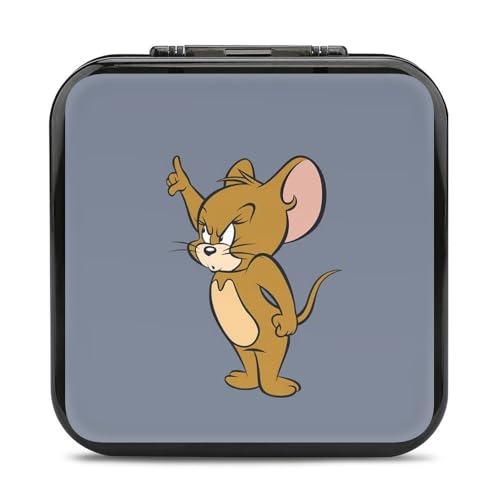 トムとジェリー Switch用ゲーム機用カセットケース スイッチ保護カバー 収納バッグ Switch対応ハードケーススイッチ 防塵 防汚 防水 耐衝撃 24枚収納ジョイコン全面保護 着脱簡単