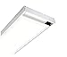 KIT Superficie Para Instalacion de Panel LED 120x30 cm. Lacado Blanco. Para montaje panel 1195x295mm