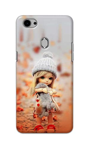 Image of PRINTFIDAA Doll Cute Girl Amazing Beauty Little Kid Child Playing Hard Back Cover for Oppo F7 Back Cover -(P6) KAT1001