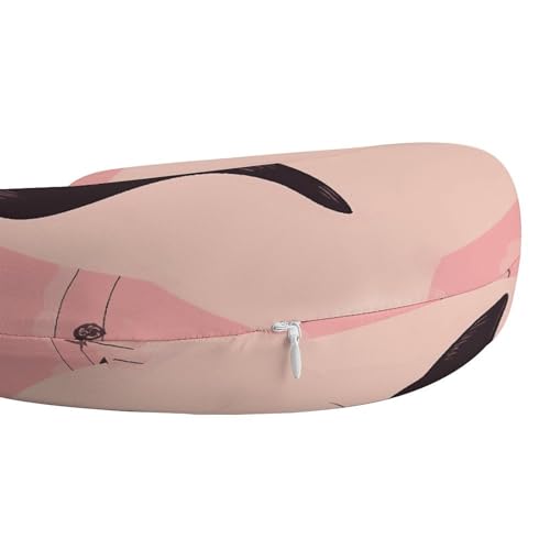 Almohada de viaje espuma viscoelástica tamaño único miniatura 4