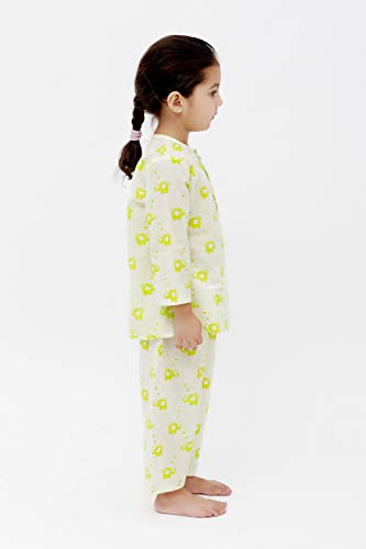 Image of Cotton Night Suit for Boys & Girls | Pajama Sets | Baby Top & Pant | Kids Dress | Printed Night Dress | Sleepwear Suit | P-3