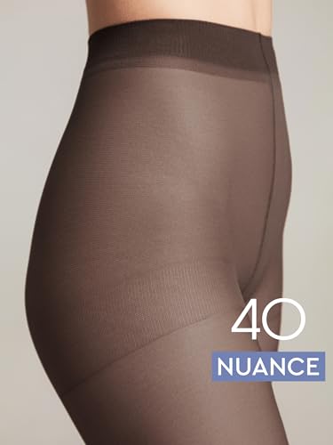 Image of Conte Tights Control Top Semi Opaque Pantyhose Silky Matte Effect Nuance 40 Den