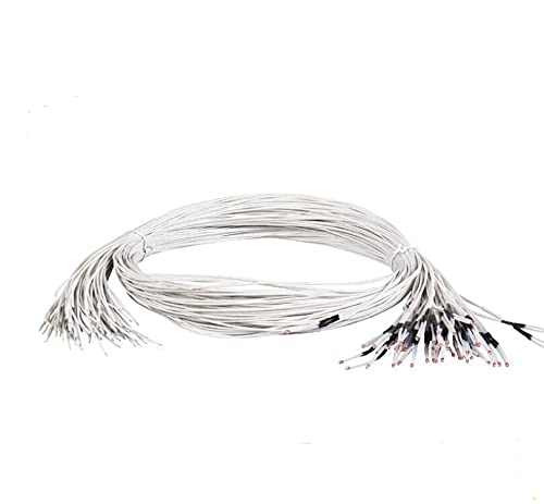Lysee 3D Printer Parts & Accessories - 500pcs/lot 3D Printer Parts 100K ohm NTC 3950 Thermistors with Cable for 3D Printer Reprap Mend RAMPS 1.4 A4988 HEATBED - (Size: Without Du-pont)