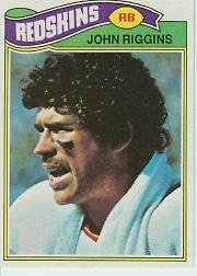 1977 Topps Football Card #55 John Riggins