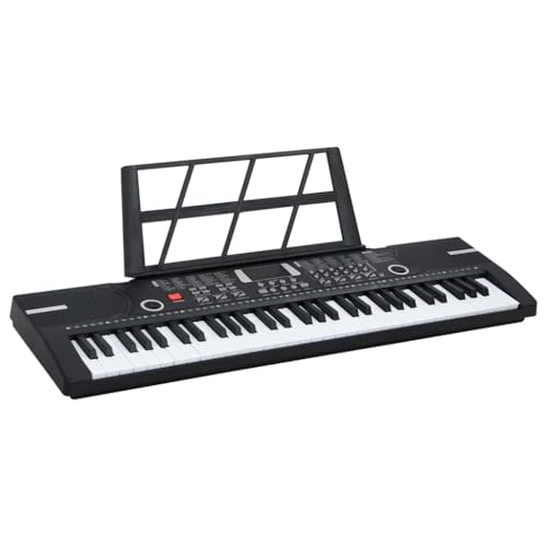 vidaXL Clavier de piano électrique 61 touches et pupitre pour enfants, clavier de piano, clavier de piano pour débutants, clavier d’instrument de musique - Les Beatles, Paul McCartney, John Lennon, RIngo Starr, George Harrison vidaXL Clavier de piano électrique 61 touches et pupitre pour enfants, clavier de piano, clavier de piano pour débutants, clavier d'instrument de musique – Image 3