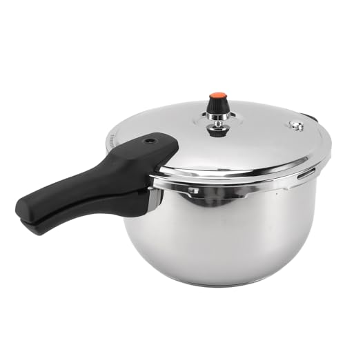 Pressure Cooker, 15 Quart Pressure Canner with Pressure Control Safety Valve, Multiple Safety Systems and Heat Resistant Handles, Stainless Steel Cookware for Can, Soup, Meat, by Luqeeg - Used condition - CA$118.60