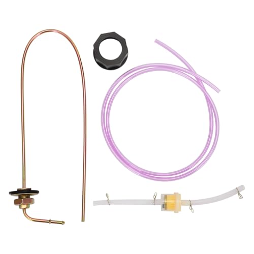 For Diesel Heaters Extra Capacity Fuel Tank Standpipe Kit All-Metal Rust-Proof Cap with 36 Tubing & Filter Extend Runtime 5X