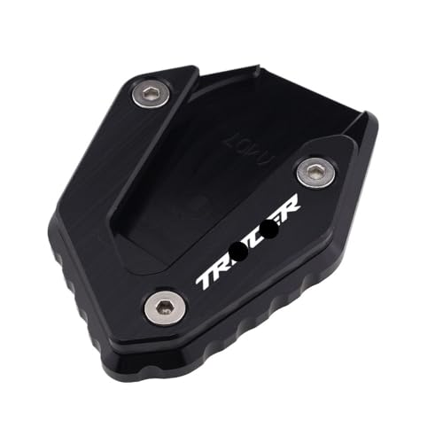 Für YA&MAHA Tracer 700GT 700 2015-2022. Ständerfuß-Seitenständer-Verlängerungspolster-Stützplatte(Black)
