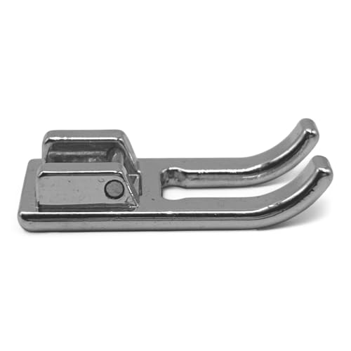Image of ZENITH Open Toe Foot Pressure Foot Snap on Type for Automatic Electric Low Shank Sewing Machines Suitable for Usha Janome Brother Singer etc Steel Finish (Open Toe Foot)
