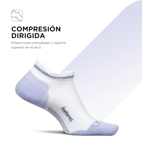 Image of Feetures Elite Max Cushion No Show Tab - Running Socks for Men & Women, Athletic Compression Socks, Moisture Wicking