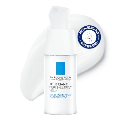 La Roche Posay Tratamiento Hidratante para Ojos, Repara, Calma y Protege la Barrera de la Piel, Fórmula con Neurosensina y Niacinamida, Toleriane Dermallergo Ultra, 20 ml