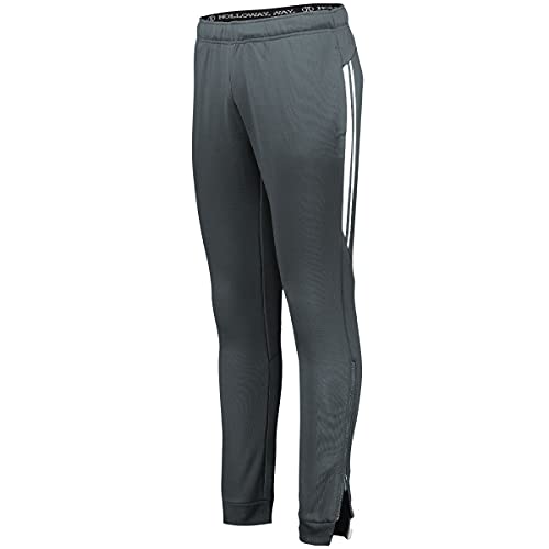 Holloway Ladies Retro Grade Pant Graphite | White Medium