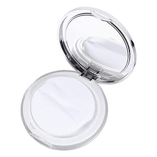 FRCOLOR Caja De 2 Piezas Caja de Polvo Suelto Base de cojín vacía cedazo Mini almacenaje Maquillaje lip Gloss Caja de Polvo portátil contenedor de Polvo de Maquillaje el plastico