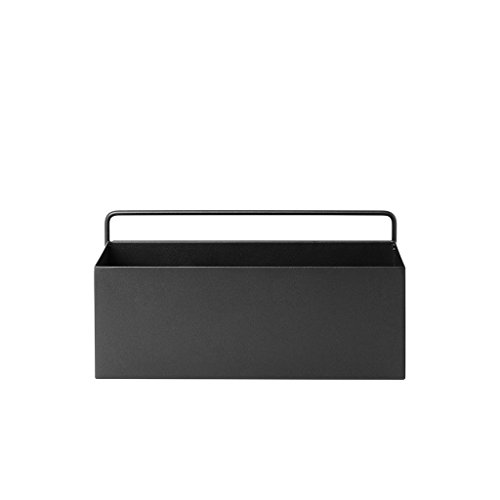 Preisvergleich Produktbild Ferm Living Wall Blumentopf, Metall, schwarz, 30,5cm