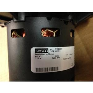 70-24033-01 - FASCO Furnace Draft Inducer/Exhaust Vent Venter Motor - OEM Replacement