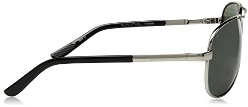 Suncloud Polorized Optics AVIATOR Metal Frame Silver /Lens Gray3