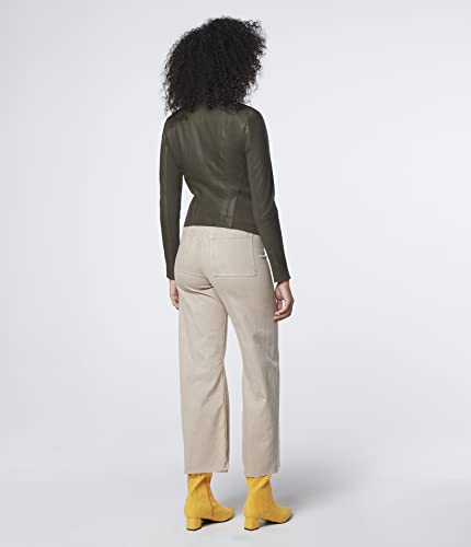 Andrew Marc Women's Asymmetrical Felix Leather Moto Jacket3