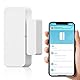 AVATTO Smart WLAN Tür- & Fenstersensoren mit Echtzeit APP Alarm, Drahtloser Door Sensor Fensterkontakt für Smart Home, kompatibel mit Alexa/Google Home, Smart Life/Tuya（Kein Gateway erforderlich）