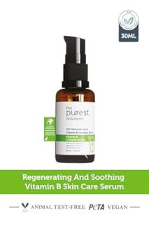 The Purest Solutions Vitamin B Complex Serum (Niacinamide 10% + Vitamin B Complex) - Anti-Sensitization, Anti-Redness, Restorative - Vegan | Cruelty Free | Eco Friendly (30 ml)