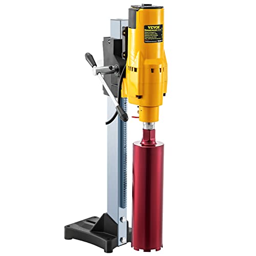 Happybuy 8 Inch/205Mm Diamond Core Drilling Machine 3980W Diamond Core Drill Rig With Stand And Drill Bits,Wet Dry Core Drill Rig For Diamond Concrete Drilling Boring (Drill Bit Diameter: 4.25"/108Mm) #TOP7