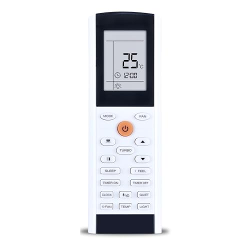 Télécommande pour climatiseur Gree avec écran LCD clair pour réglage précis