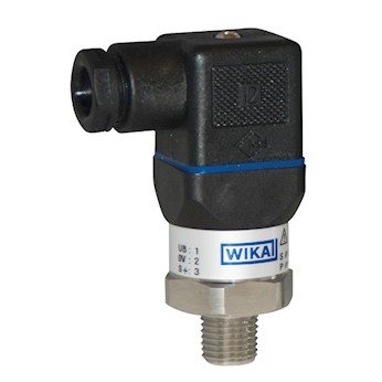 WikaA-10 Pressure Transmitter, 0 to 15 PSI; 1/4" NPT(M) Connection