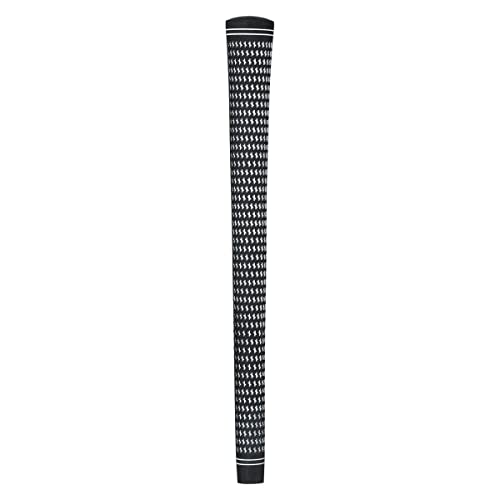 Karma Revolution Black/White Midsize (+1/32") Golf Grips, 25 Piece Bundle #TOP1