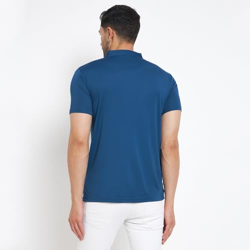 Image of Duke Stardust Men Half Sleeve Cotton T-Shirt (LF7088 Denim XL)