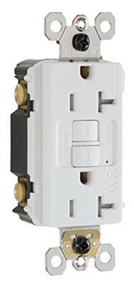 Pass & Seymour 2097TRWRWCCD4 GFCI Receptacle, 20A, White - Quantity 4