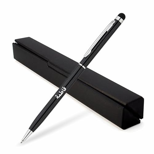 Image of MANAMA Custom Urdu Name Pen | Personalized Engraved Ball Pen with Blue Ink | Premium Metal Pen for Men & Women | Ideal for Corporate Gifts, Personalised Gift For Men & Women (Pack of 1)