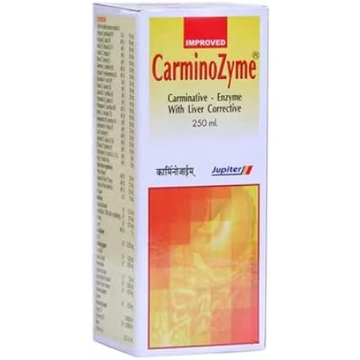 Carminozyme Digestive Syrup - 250 ML