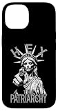 hex il patriarcato zombie liberty femminista halloween gothic custodia per iphone 14