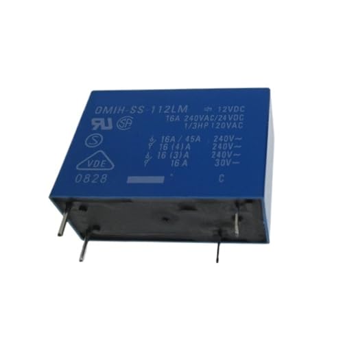 OMIH-SS-112LM 12VDC relais haute puissance 16A à 4 broches de commutation
