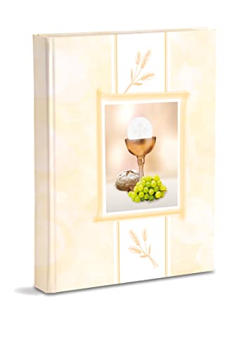 First Communion Photo Album, cm 21x28 with pockets, contains 200 photos cm 13x18