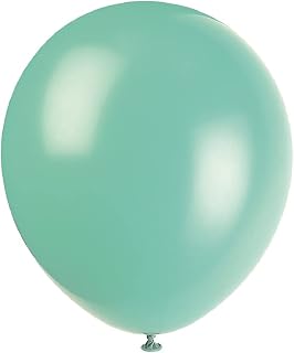 Seafoam Aqua Latex Balloons, 12" (10-Pack) - Premium-Quality & Vibrant Party Decorations, Perfect for Any Celebration