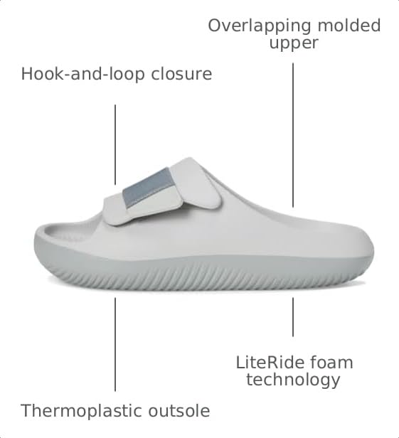Image of Crocs Unisex Adult Mellow Luxe Recovery Slide Sandals