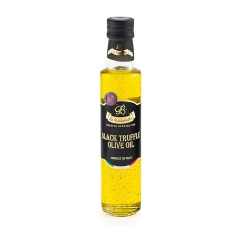 La Rustichella - Black Truffle Olive Oil 8.45 fl oz (250 ml) - Kosher - 100% Made in Italy | Vegan, Gluten-Free, Cholesterol-Free Cover