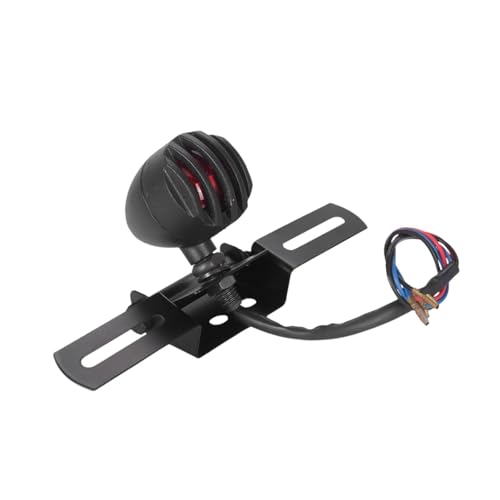 Oshhni Feu arrière de, 12 V 5 W, pièces de Rechange, Fixations métalliques Robustes, Compatible avec Les Accessoires d'éclairage de Plaque