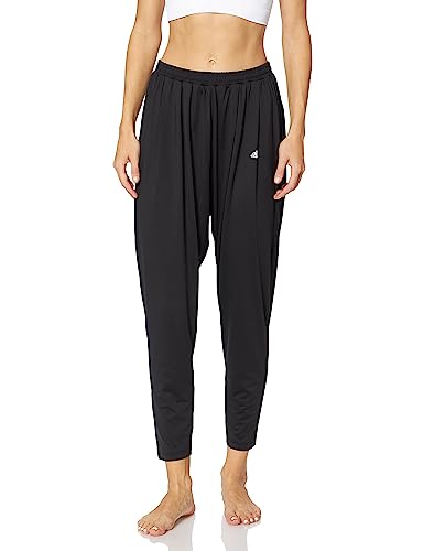 Adidas Damen Yoga Hose, Black, M