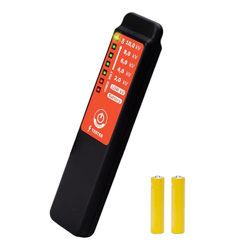 BEIYI Wireless Electric Fence Voltage Tester Electric Fence Tester Quickly Check Tester Max 10KV Portable Fault Finder No Need for a grounding Rod