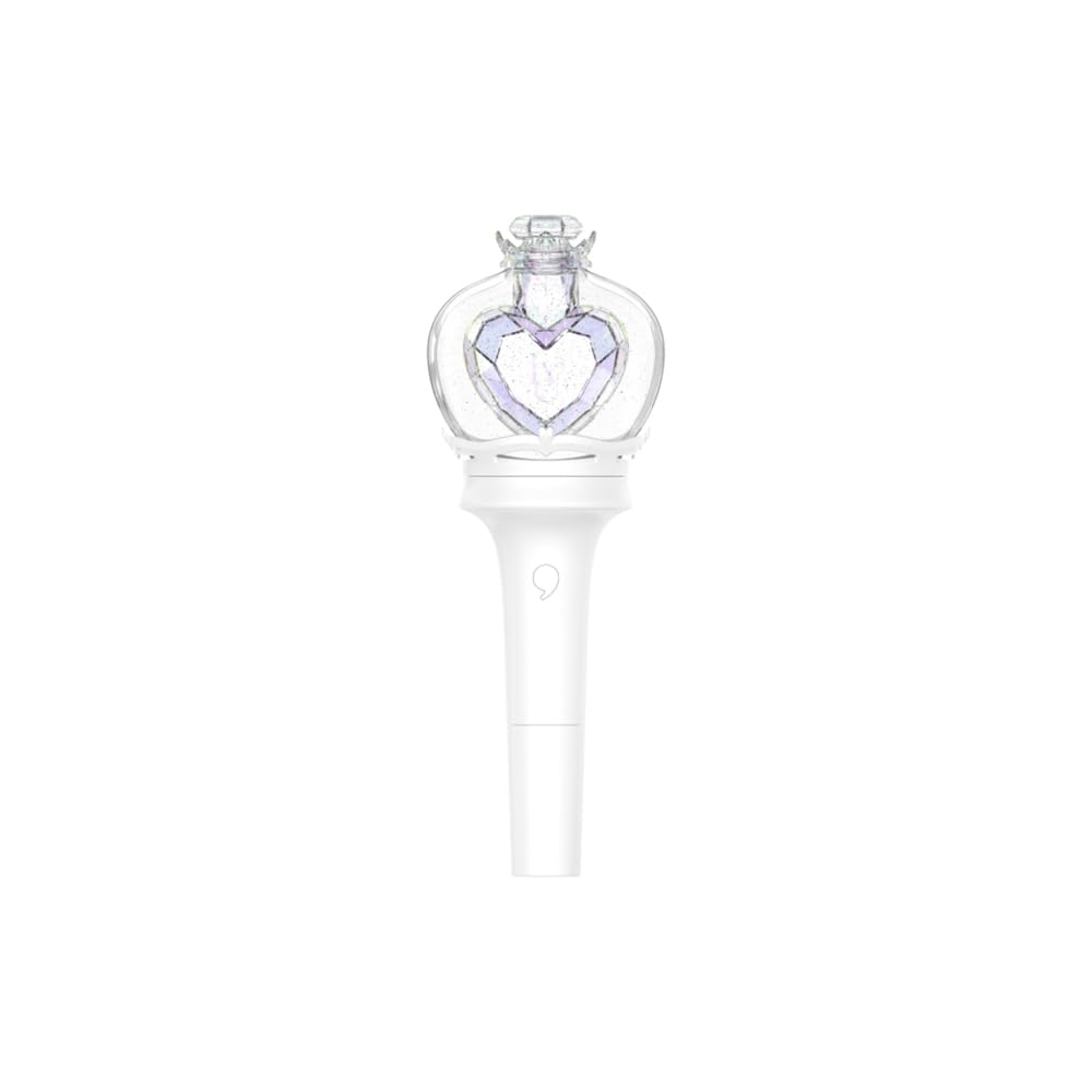 Kpop Heaven White Ive Official Lightstick Ver.2 + 3 Extra Photocards Set