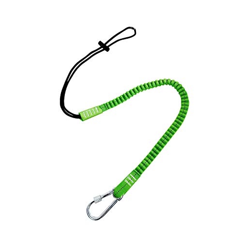 Frontline TLS15 ToolGrip™ Elastic Tool Tether 15 lbs Rated Tool Lanyard | Elasticated Webbing | Steel Carabiner Turn Lock Carabiner| Polyester Lanyard for Tool Holding | Strength:15 lbs