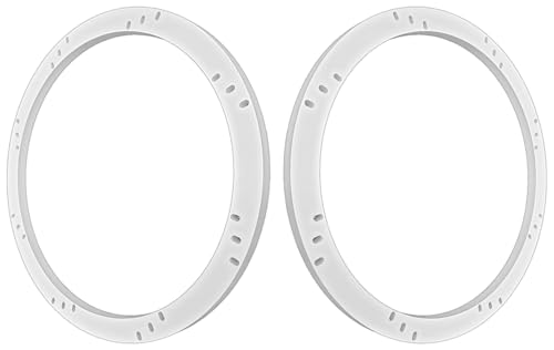 8" Speaker Spacers - 1/2" thick - White - 1